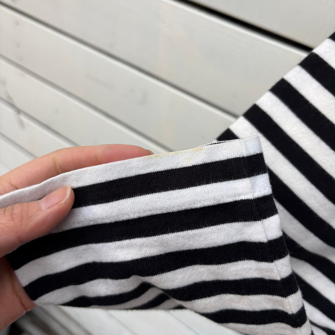 Comme des Garcons 꼼데가르송 스트라이프 롱슬리브 티셔츠 상품이미지7