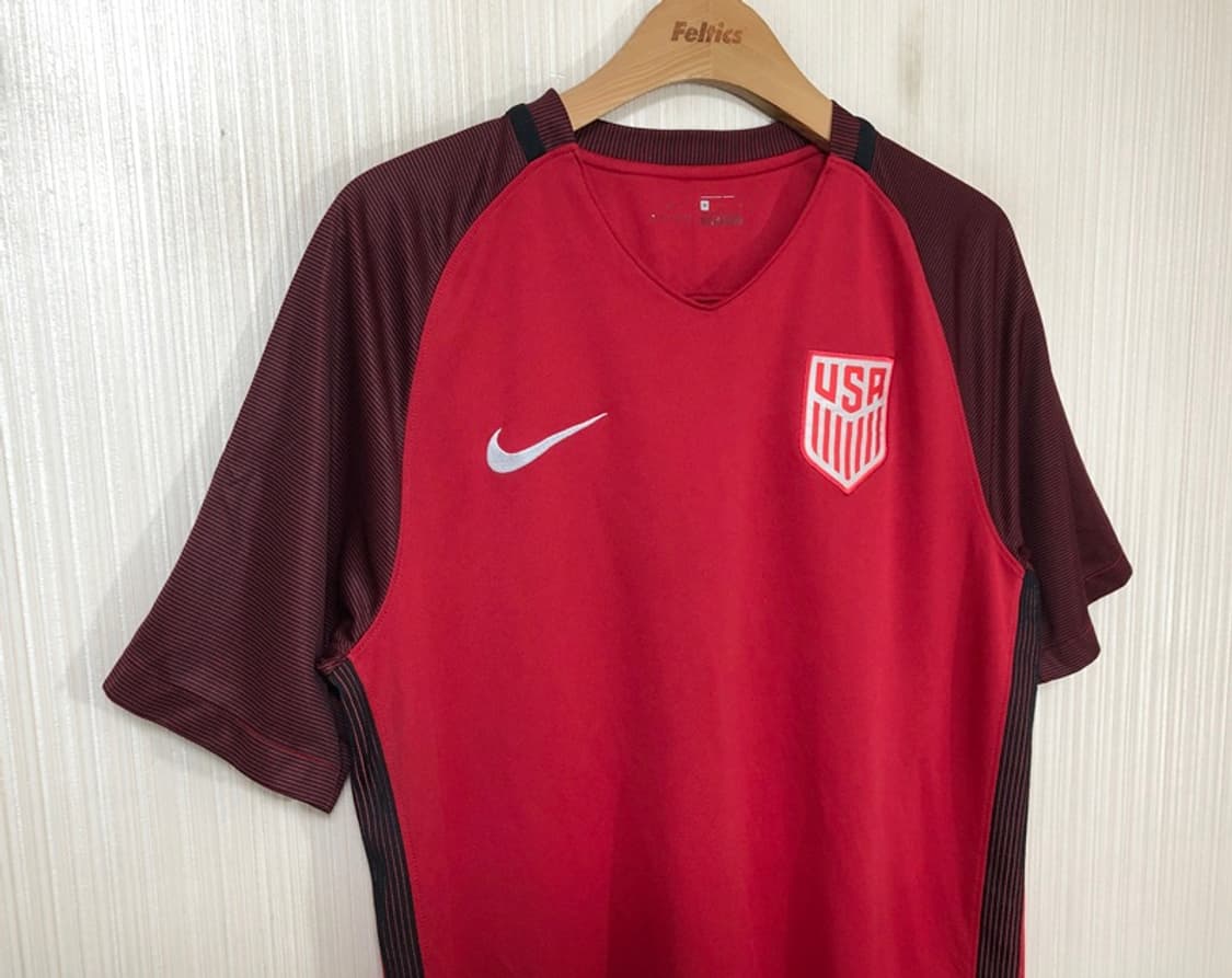 나이키 2017 미국축구국대 어센틱 써드 베이퍼 매치유니폼/져지 M 상품이미지5