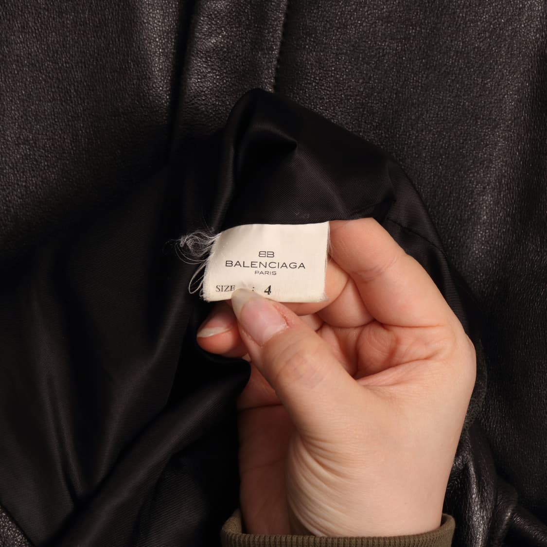 발렌시아가 집업 블레이저 레더자켓 A1648 상품이미지4