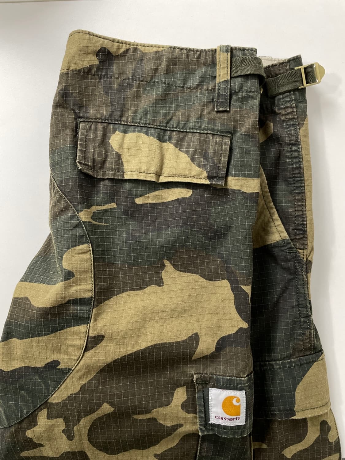 칼하트 윕 립스탑 카모 카고 팬츠 상품이미지1