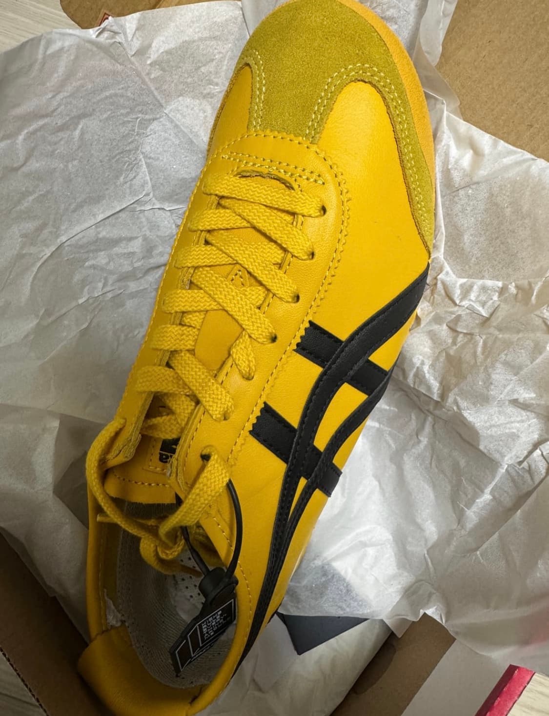 오니츠카 타이거 멕시코 66 옐로우 블랙 270 상품이미지2