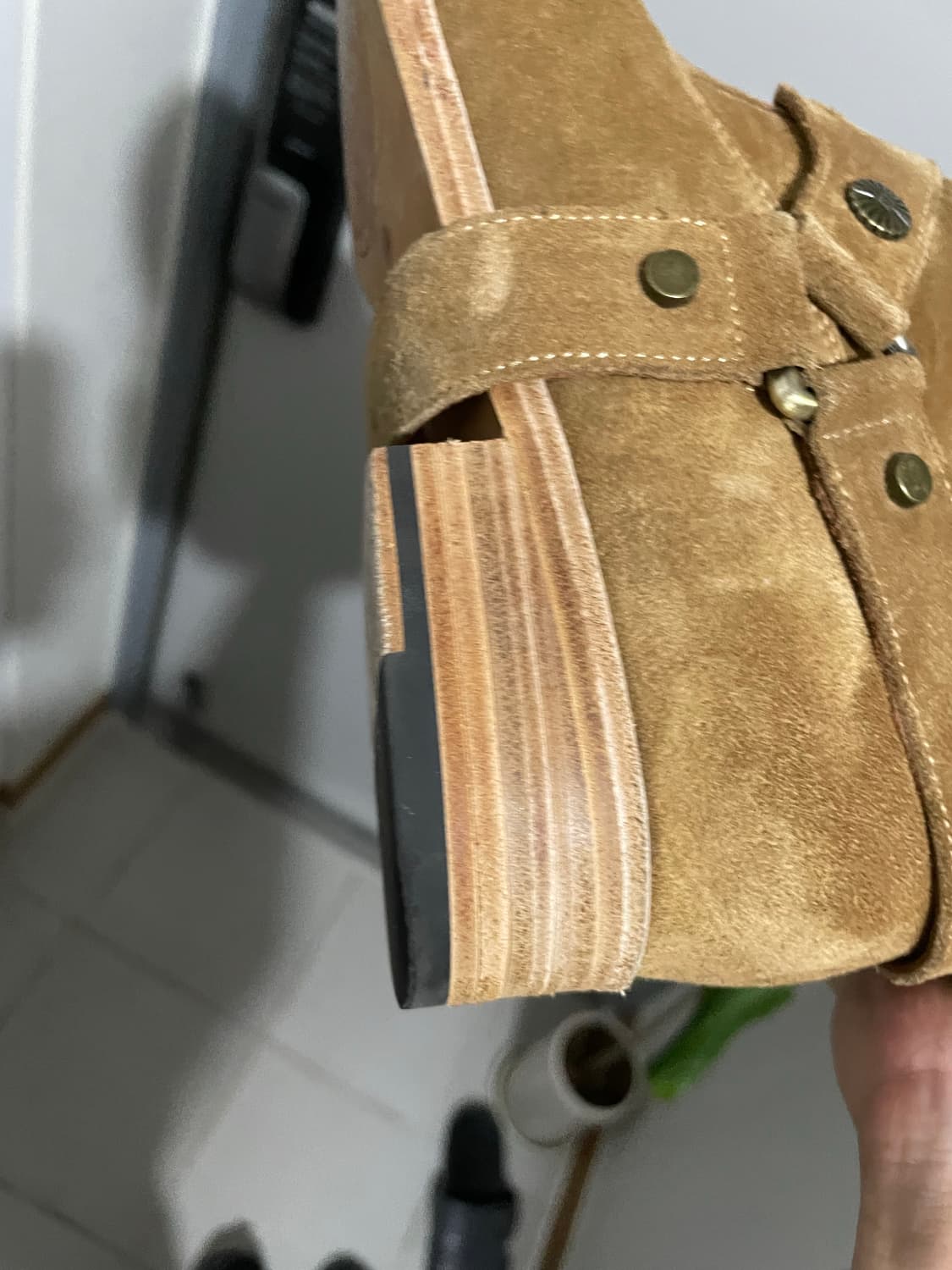 르아브x미스테이크프로젝트 스웨이드 부츠 280 상품이미지4