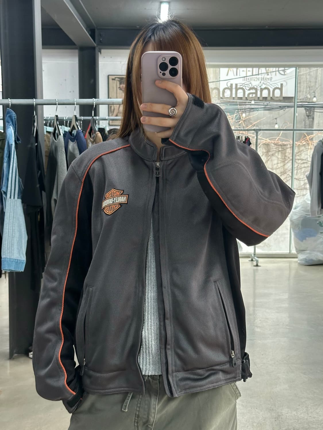 할리데이비슨 투웨이 라이딩 바이커자켓 상품이미지2