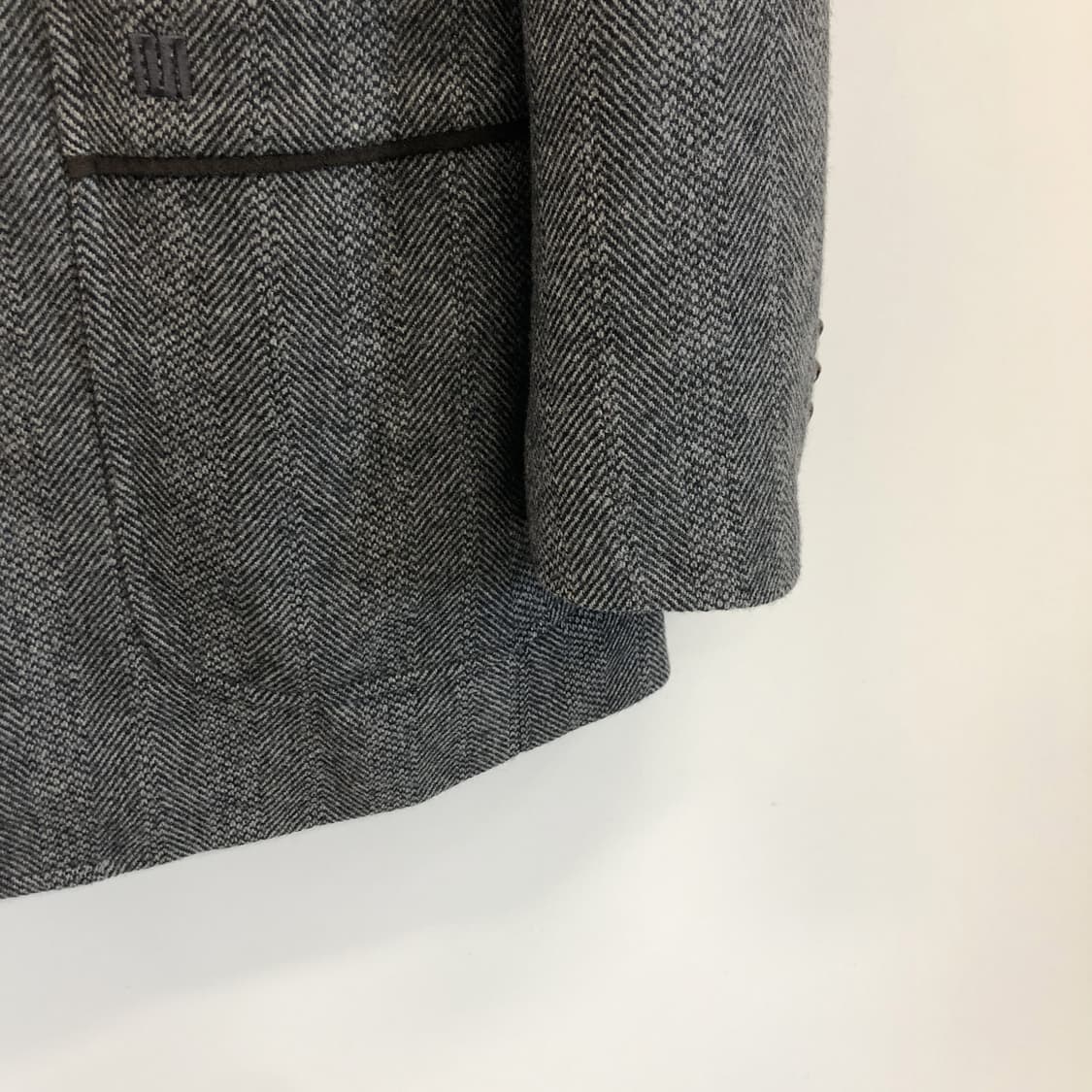 마에스트로 캐시미어 헤링본 모직자켓 100 상품이미지2