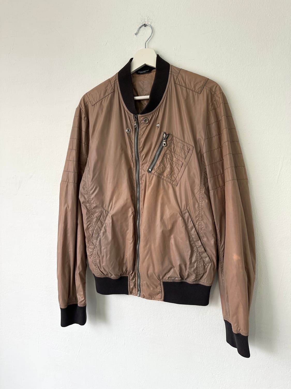 돌체앤가바나 2000s 나일론 쉘 아머 자켓 상품이미지5