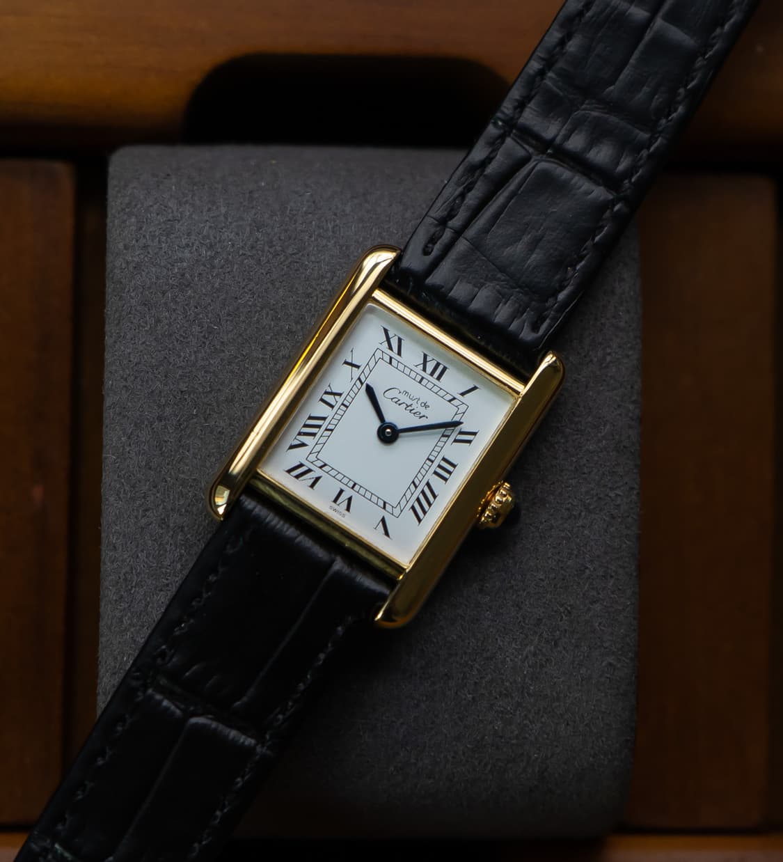 까르띠에 머스트 탱크 sm 쿼츠 빈티지 시계 상품이미지1