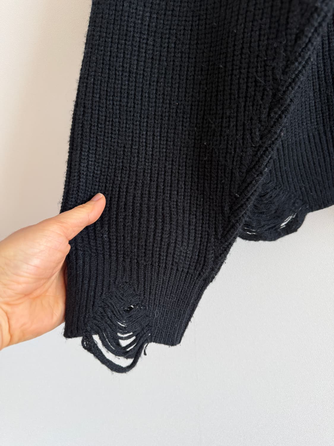 가키하라(GAKIHARA) 잼스톤 집업 니트 상품이미지6