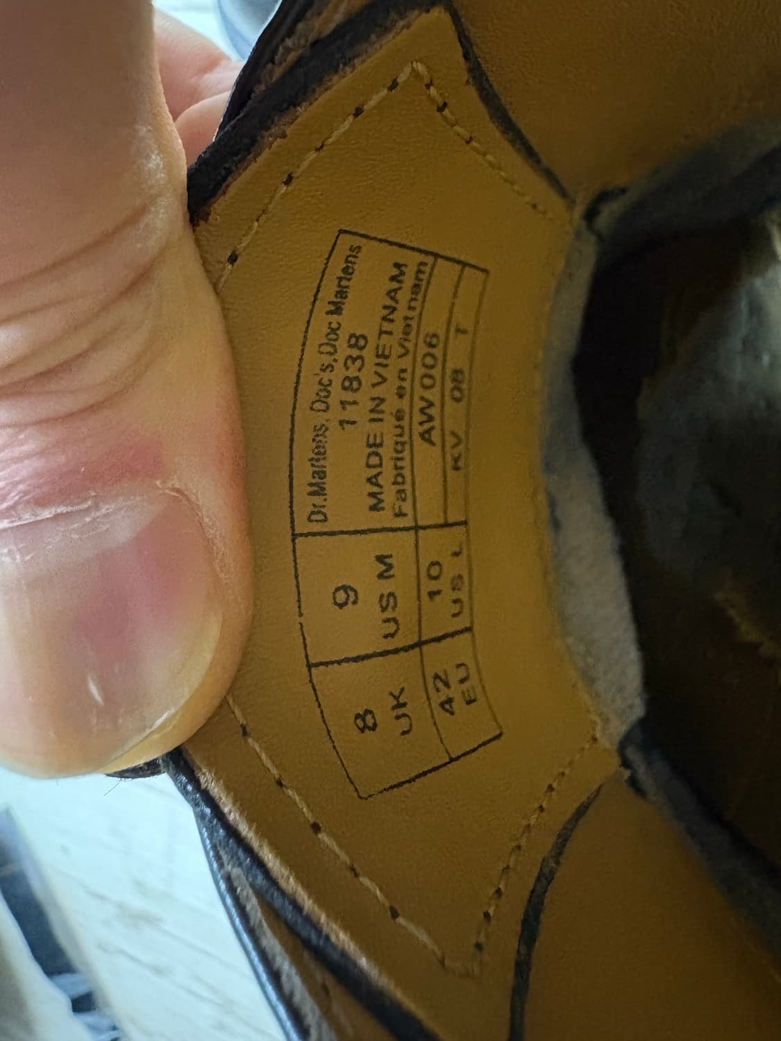 닥터마틴 1461 3홀 스무스 270 상품이미지7