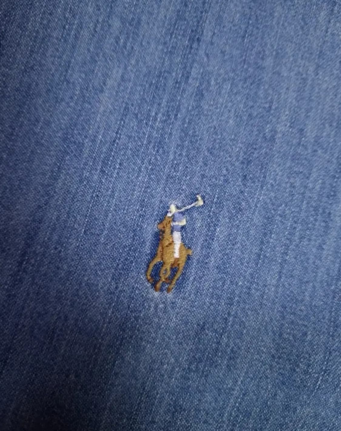 오리지날 랄프로렌폴로 신형 샴브레이 데님 셔츠 상품이미지2