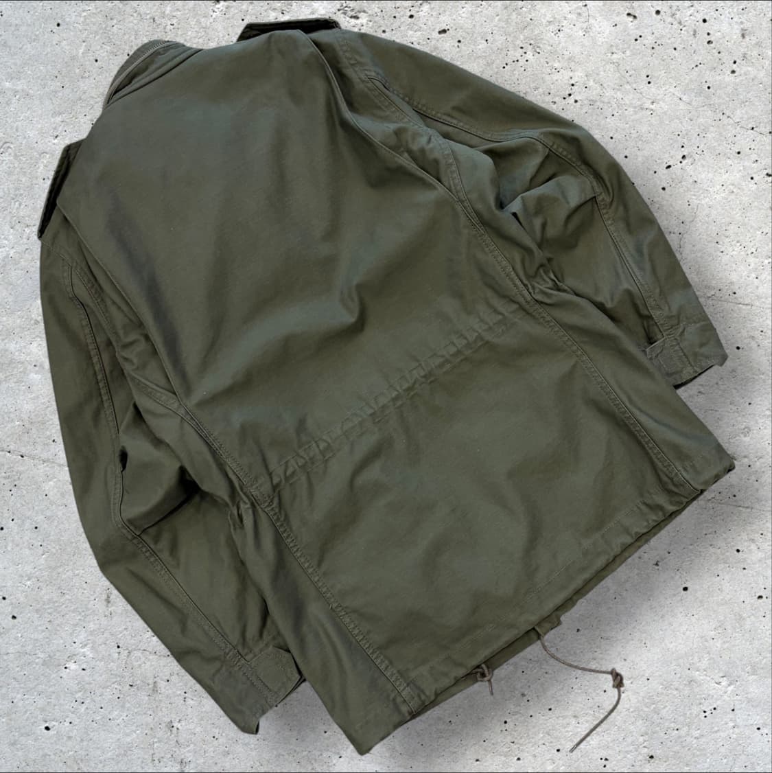 [XS] 알파인더스트리 M-65 야상 점퍼 국방색 밀리터리 C54 상품이미지2