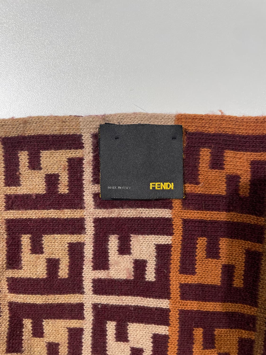 펜디 주카 패턴 울 머플러 상품이미지5