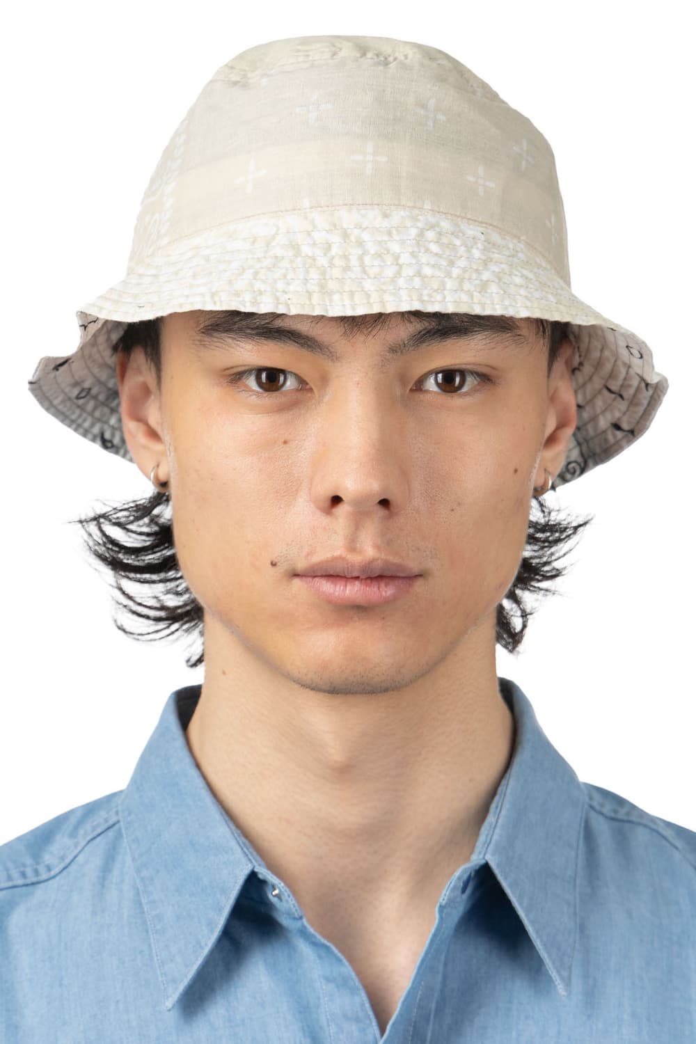 캐피탈 BANDANA PATCHWORK BUCKET HAT  상품이미지6