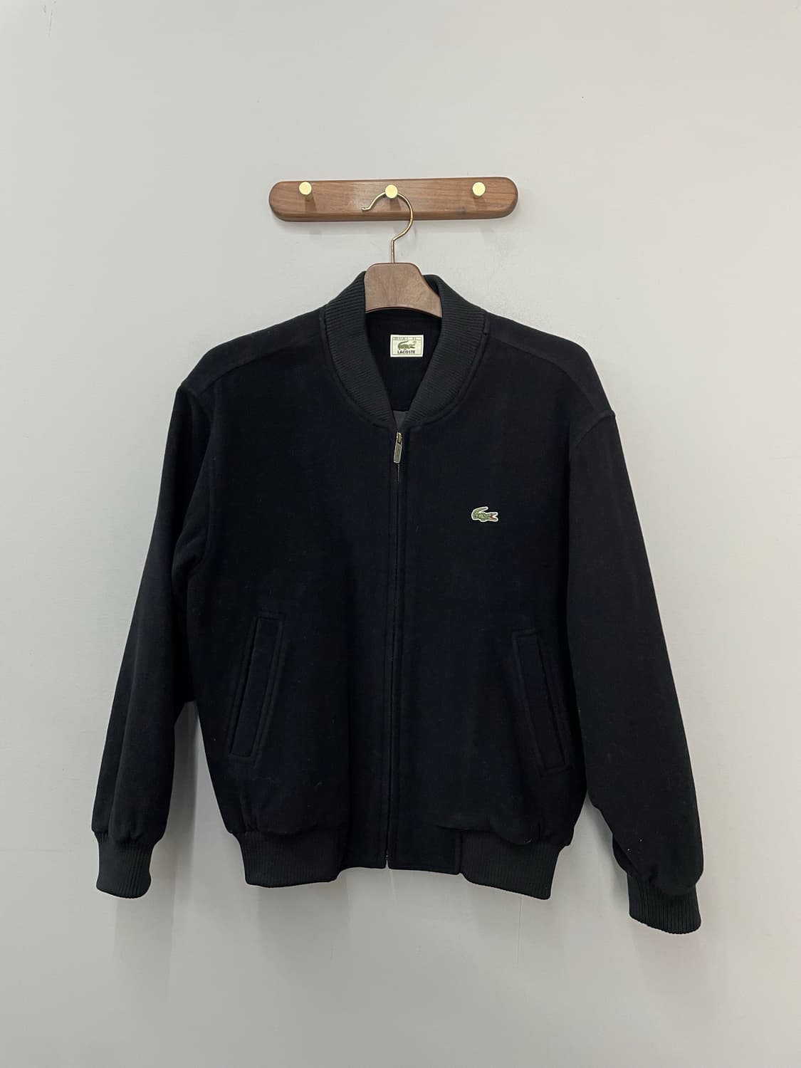 라코스테 로고 울 블루종 자켓 H2356 상품이미지2