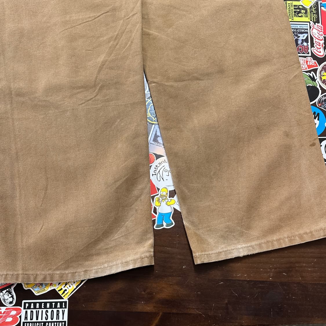 칼하트 더블니 카펜터 팬츠 B136-BRN 35 상품이미지7