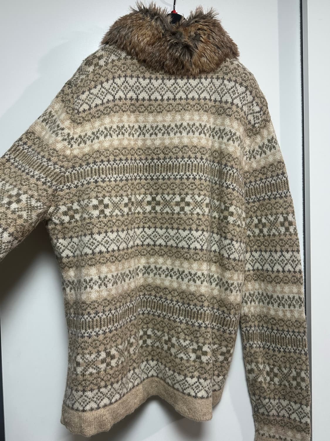 노르딕 니트 집업 가디건 상품이미지4