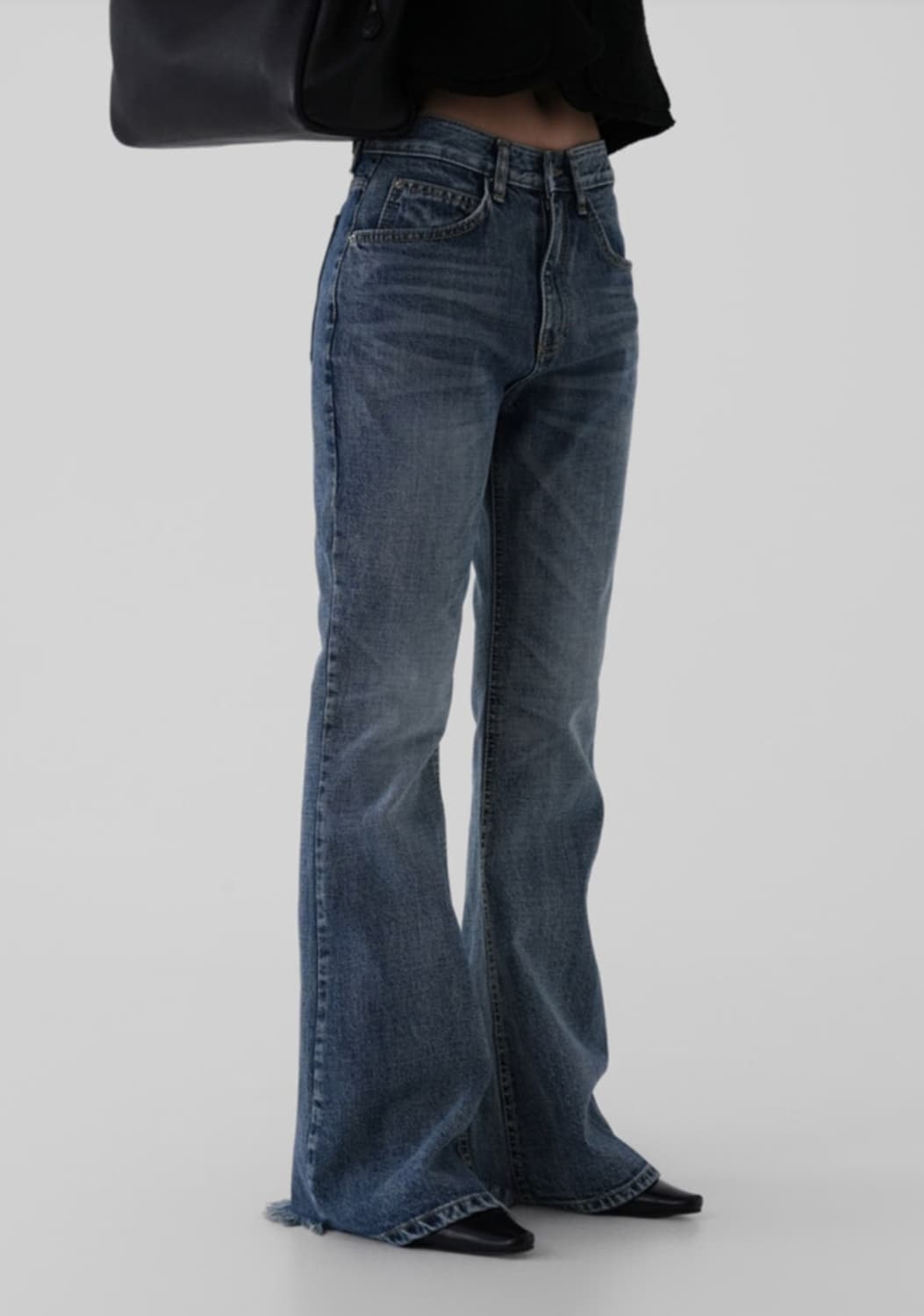 [S] 어텀 로우 플레어진 부츠컷 데님 상품이미지2