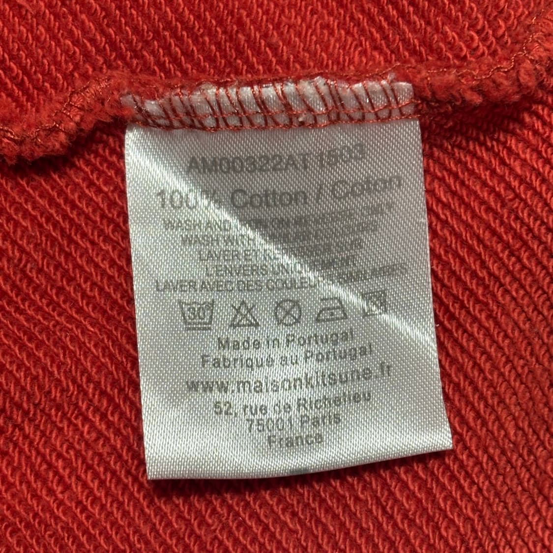 M 매종키츠네 폭스헤드 맨투맨 상품이미지5