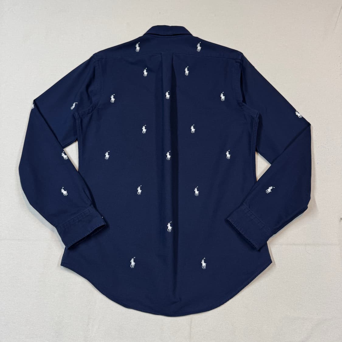 S) 폴로 랄프로렌 클래식핏 멀티포니 옥스포드 네이비 셔츠 상품이미지5