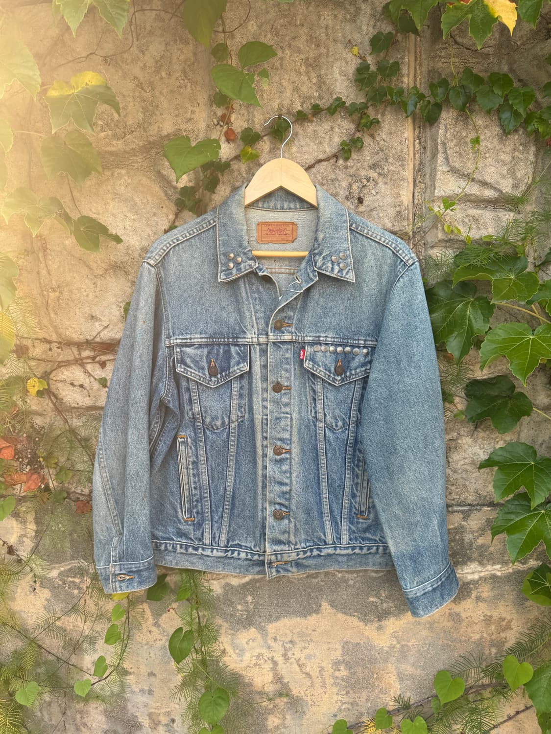 80s levis 리바이스 3rd 커스텀 usa 데님 트러커 자켓 상품이미지1
