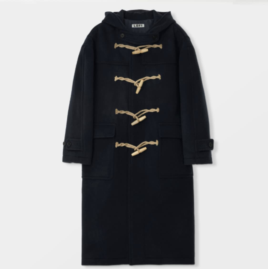 [xl]로파이 오버핏 스테디 더플자켓 상품이미지1