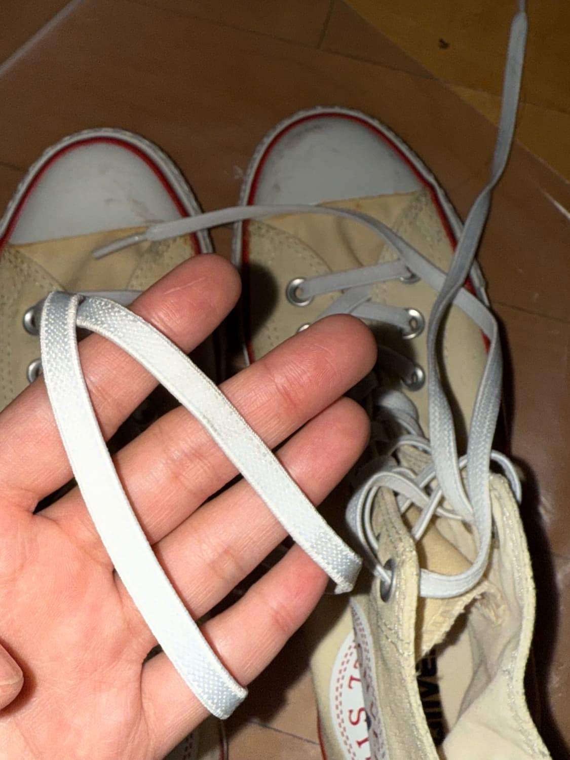 컨버스 올스타 버터색 하이 스니커즈 250 상품이미지4