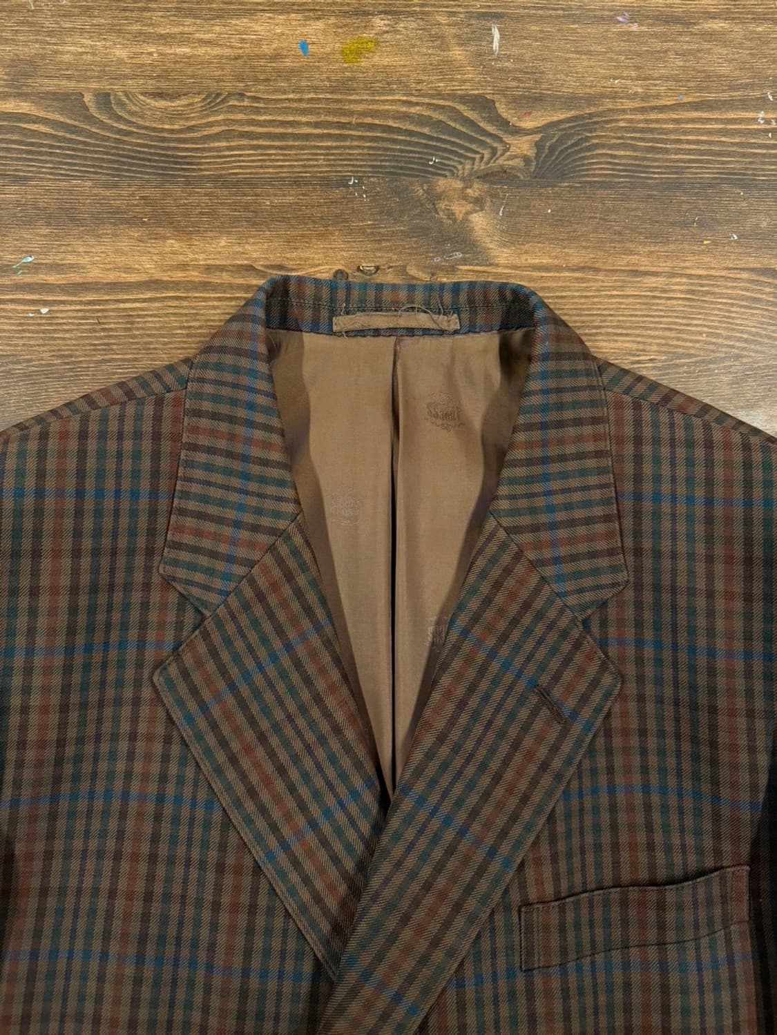 제이프레스 건클럽 체크 자켓 100 상품이미지8