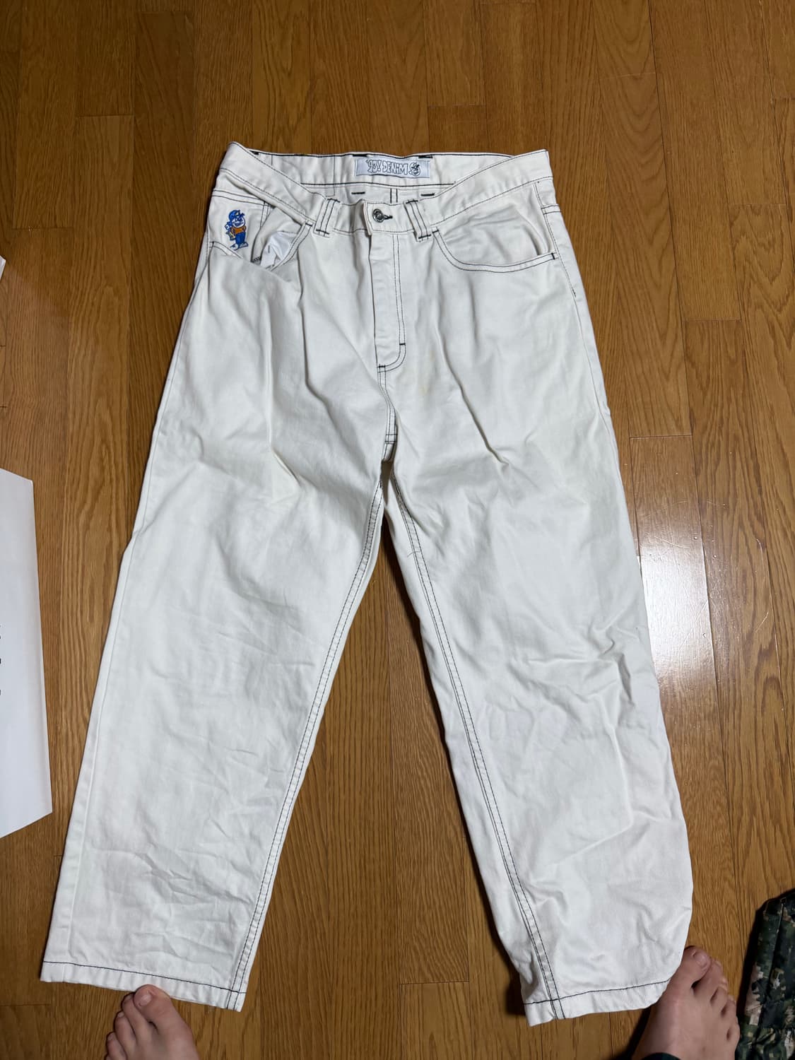 폴라 데님 팬츠 상품이미지1