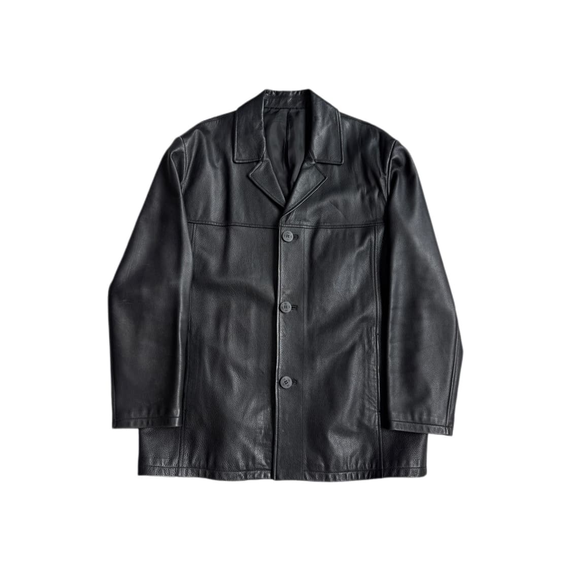 빈티지 양가죽 리얼레더 카코트 가죽 블레이저 자켓 상품이미지1