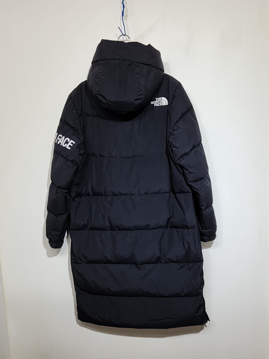 (L) 노스페이스 롱패딩 점퍼 블랙 후드 패딩코트 티볼 상품이미지7