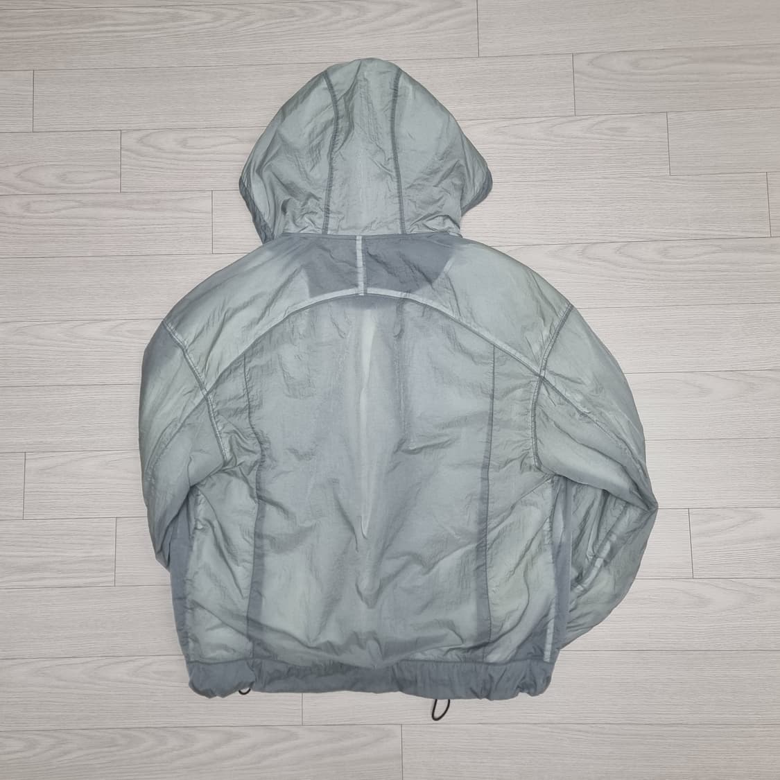 폴리테루 인슐레이션 후드 자켓 옥그레이 상품이미지6