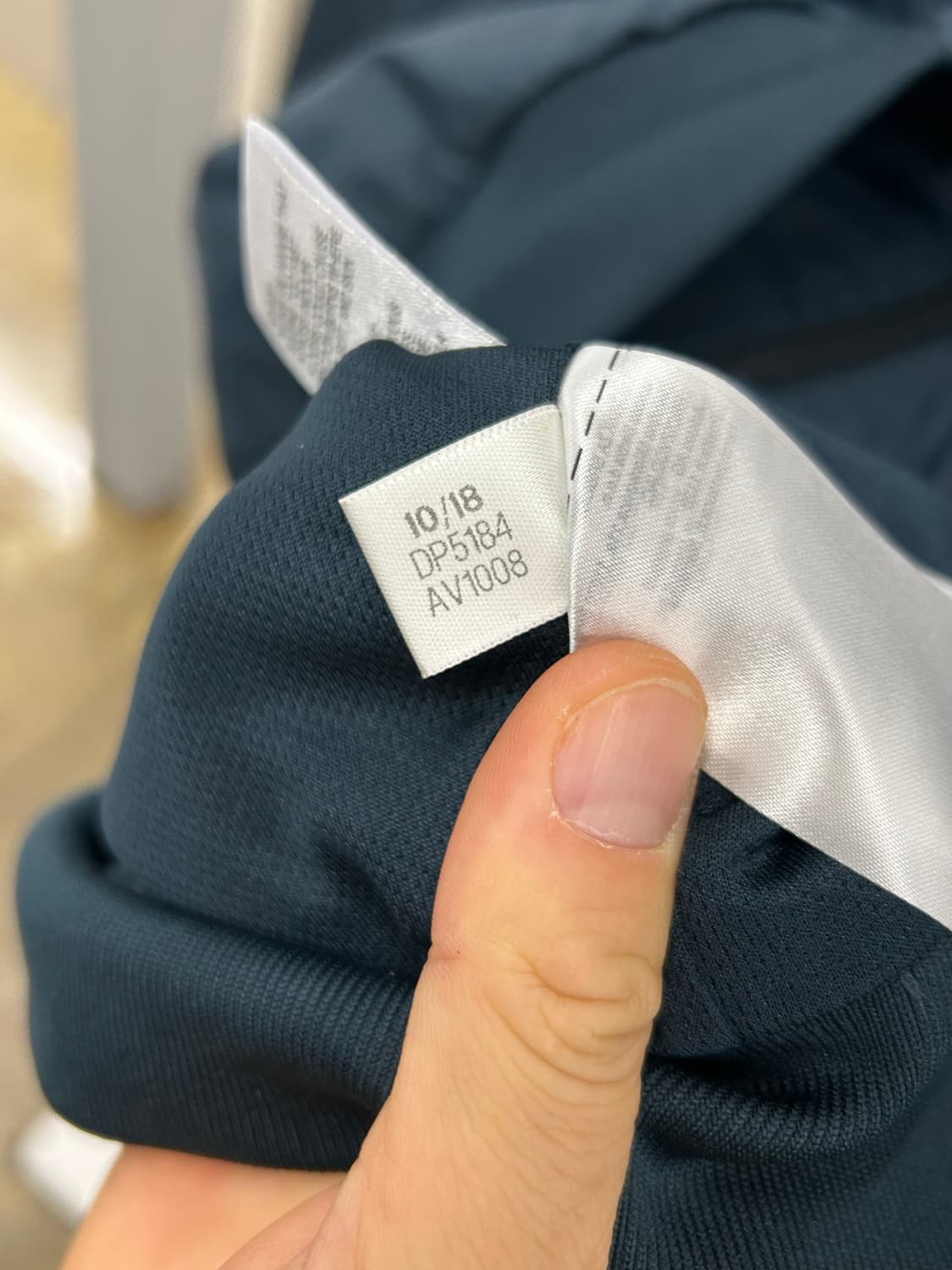 아디다스 레알마드리드 네이비 바람막이 상품이미지6