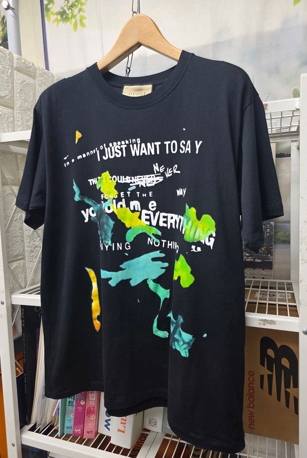 구찌 남성 반팔티 100 그래픽 프린터 반팔티셔츠 MM72 상품이미지2