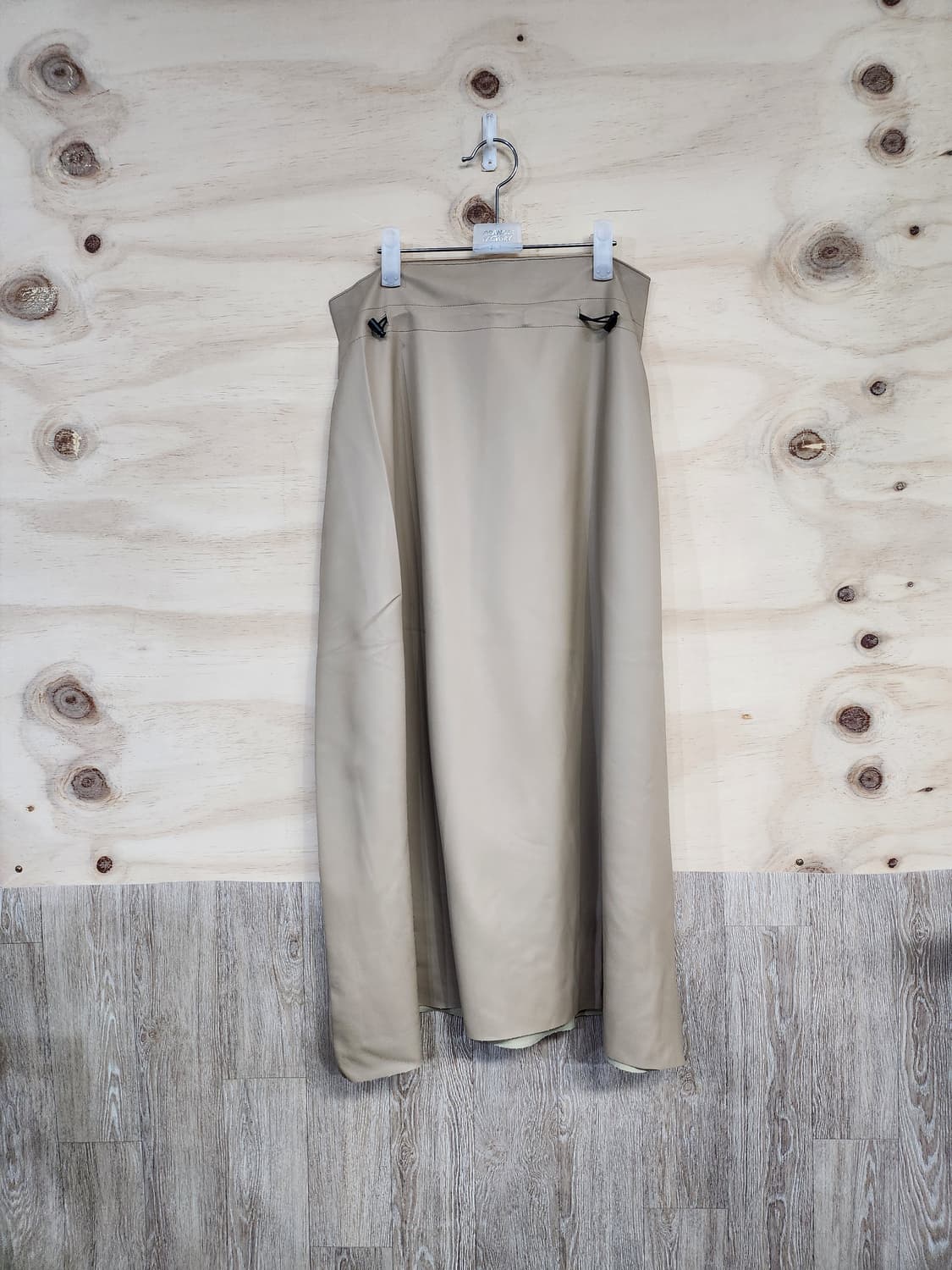 646) 비건레더 롱 스커트 상품이미지1