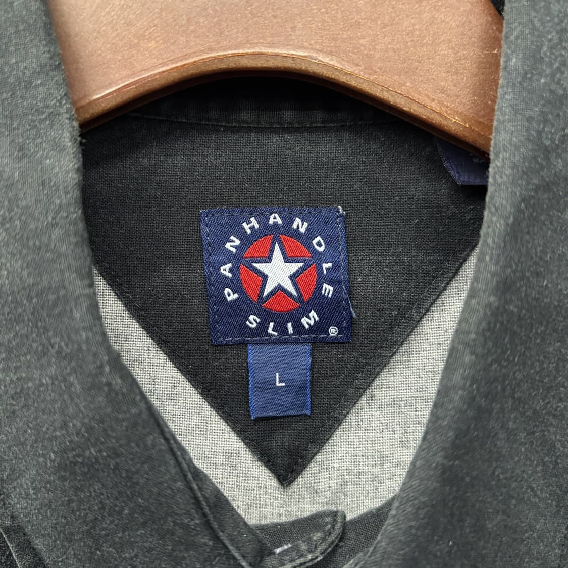 90s 팬핸들 슬림 모노그램 카우보이 그래픽 웨스턴 셔츠 N572 상품이미지8