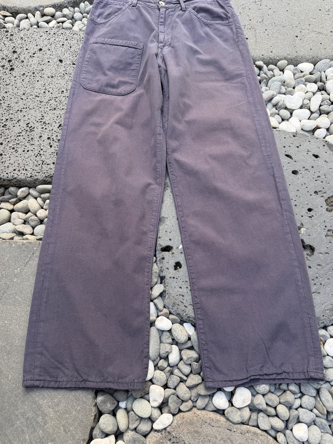 45R 45RPM VINTAGE GARMENT DYED 워크팬츠 상품이미지4