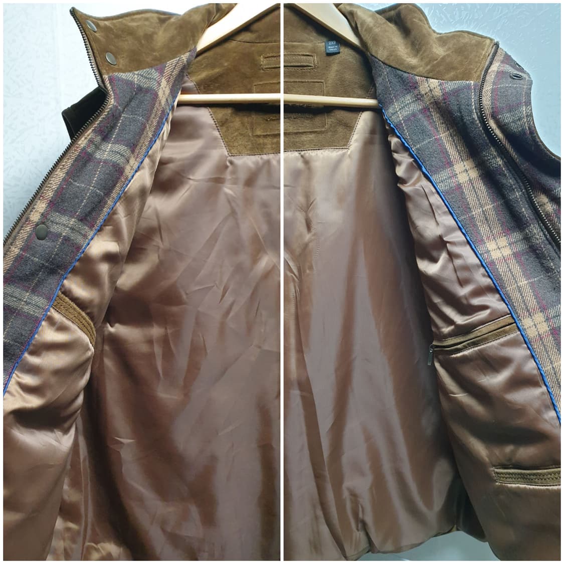 [2xb/xxxl] roundtree&york 스웨이드 패딩조끼 상품이미지9