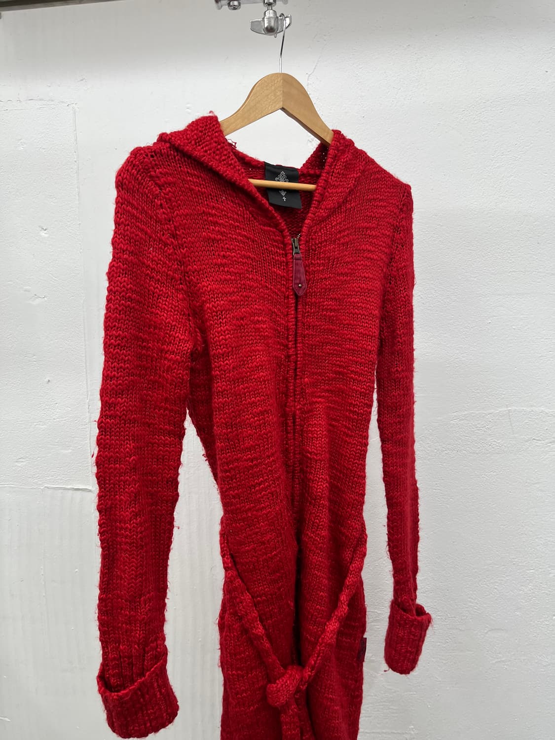 ~66) OZZ ON HEAVY WOOL LONG BELTED KNIT 상품이미지2