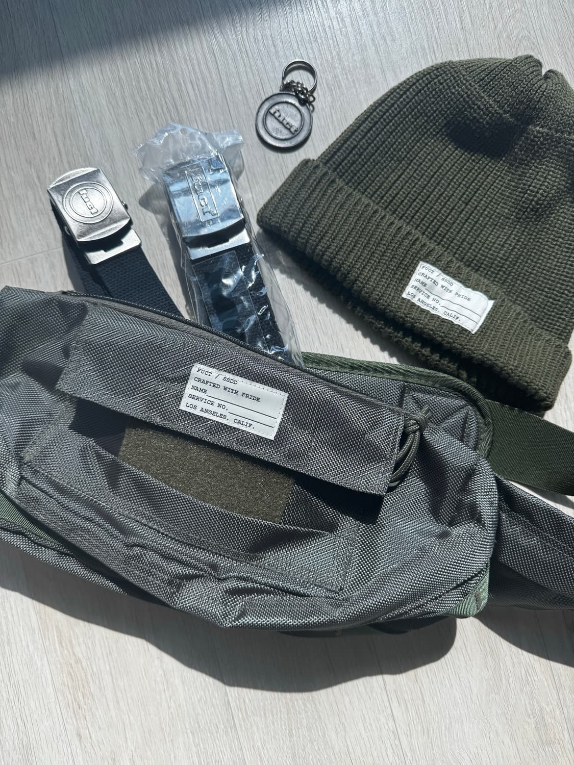 퍽트 FUCT SSDD 밀리터리 웨이스트백 상품이미지1