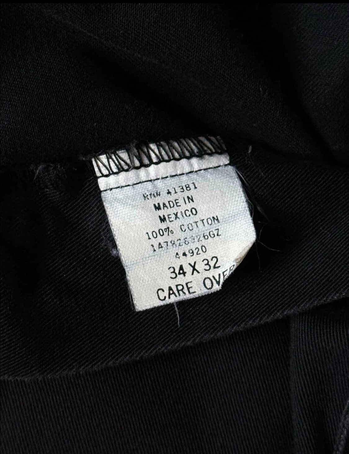 폴로 빈티지 앤드류 팬츠 블랙 33 상품이미지5