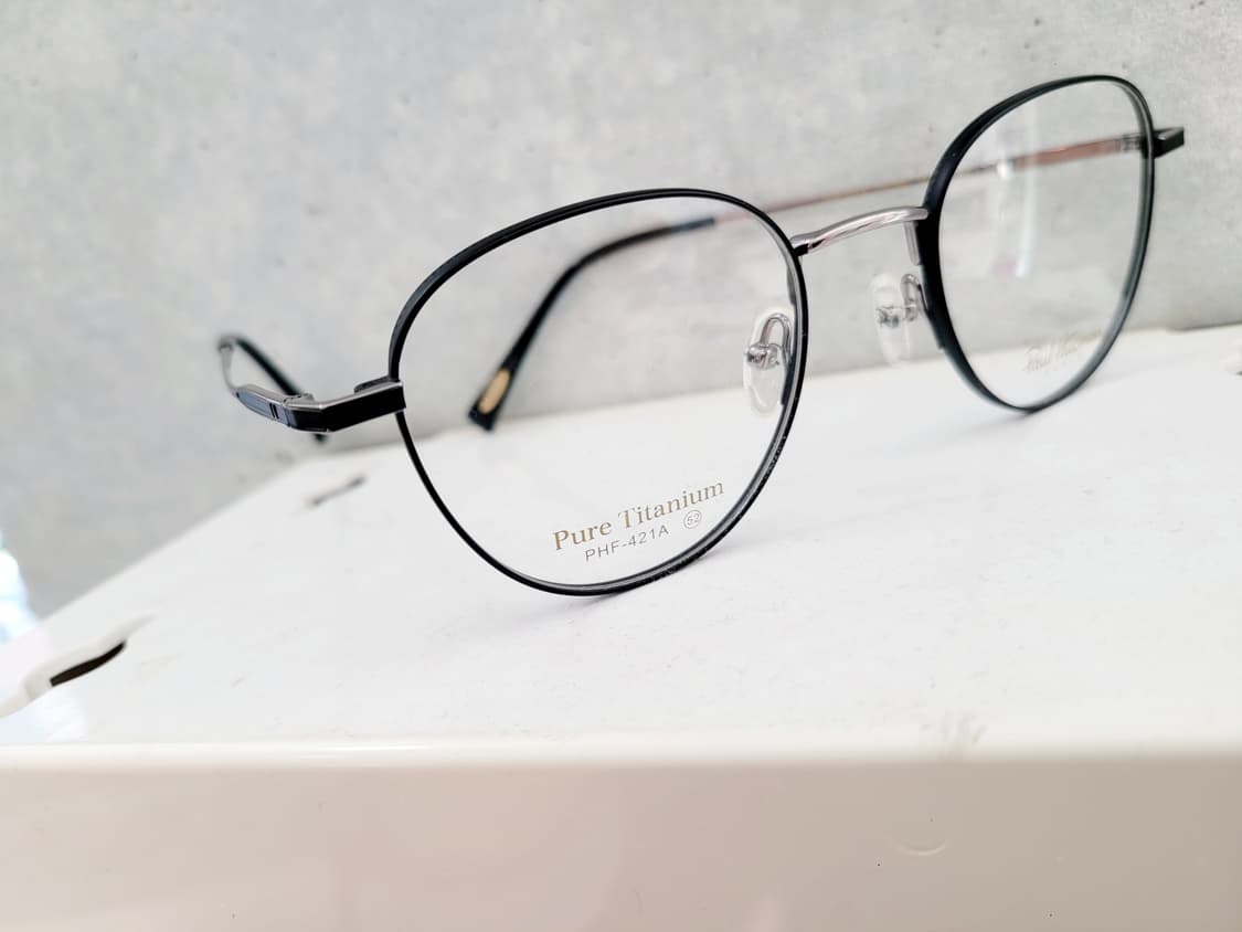 폴휴먼안경(PHF421A )  퓨어티탄 실버블랙 상품이미지7