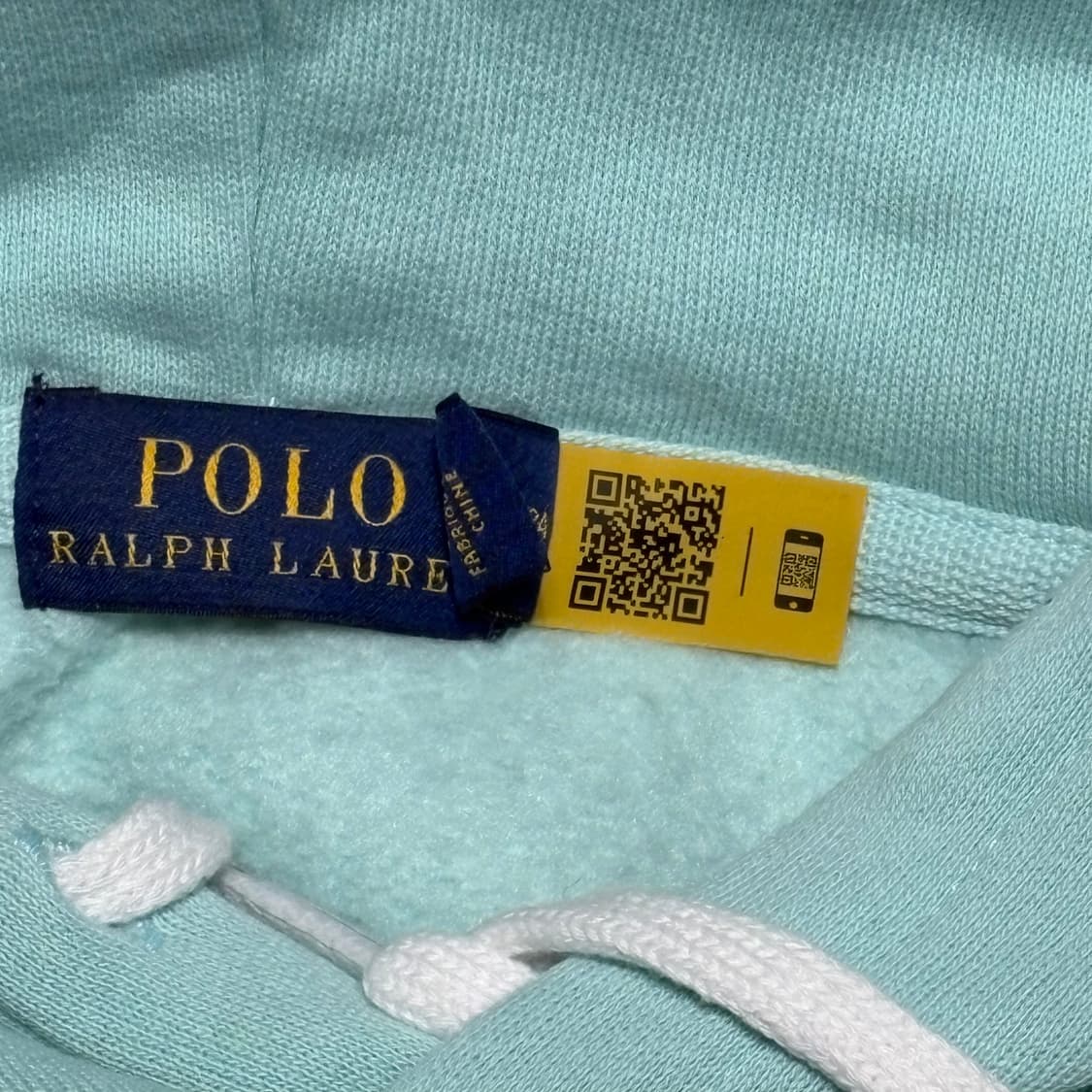M 폴로랄프로렌 빅포니 자수 민트 후드티 상품이미지5