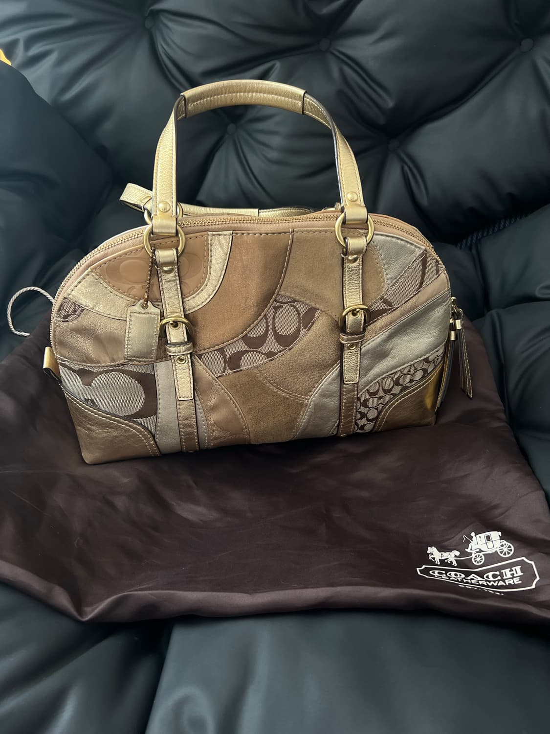 코치 패치워크 숄더백 상품이미지3