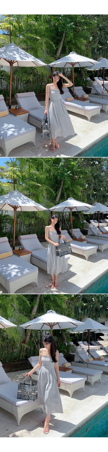 베니토 세이렌 여리패턴 스모크 원피스 
새상품 사이즈M 상품이미지8