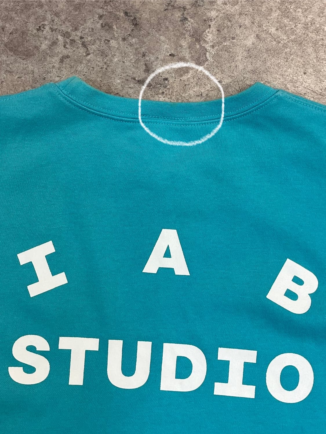 아이앱 스튜디오 롱슬리브리스 긴팔티 XL 스카이블루 #csz2456 상품이미지8