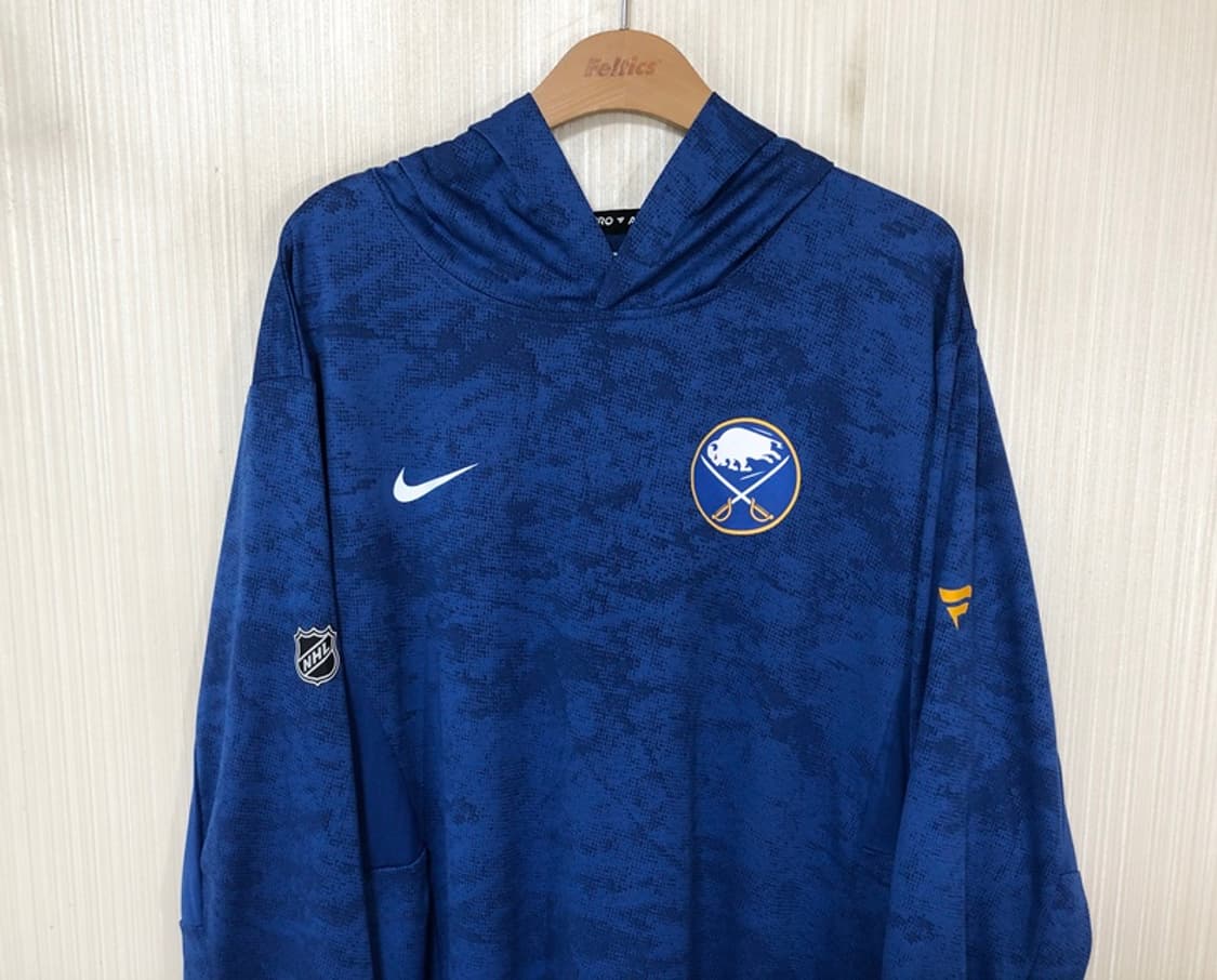 NHL 파나틱스X나이키 어센틱프로 버팔로세이버스 후드티셔츠 XL(해외) 상품이미지2