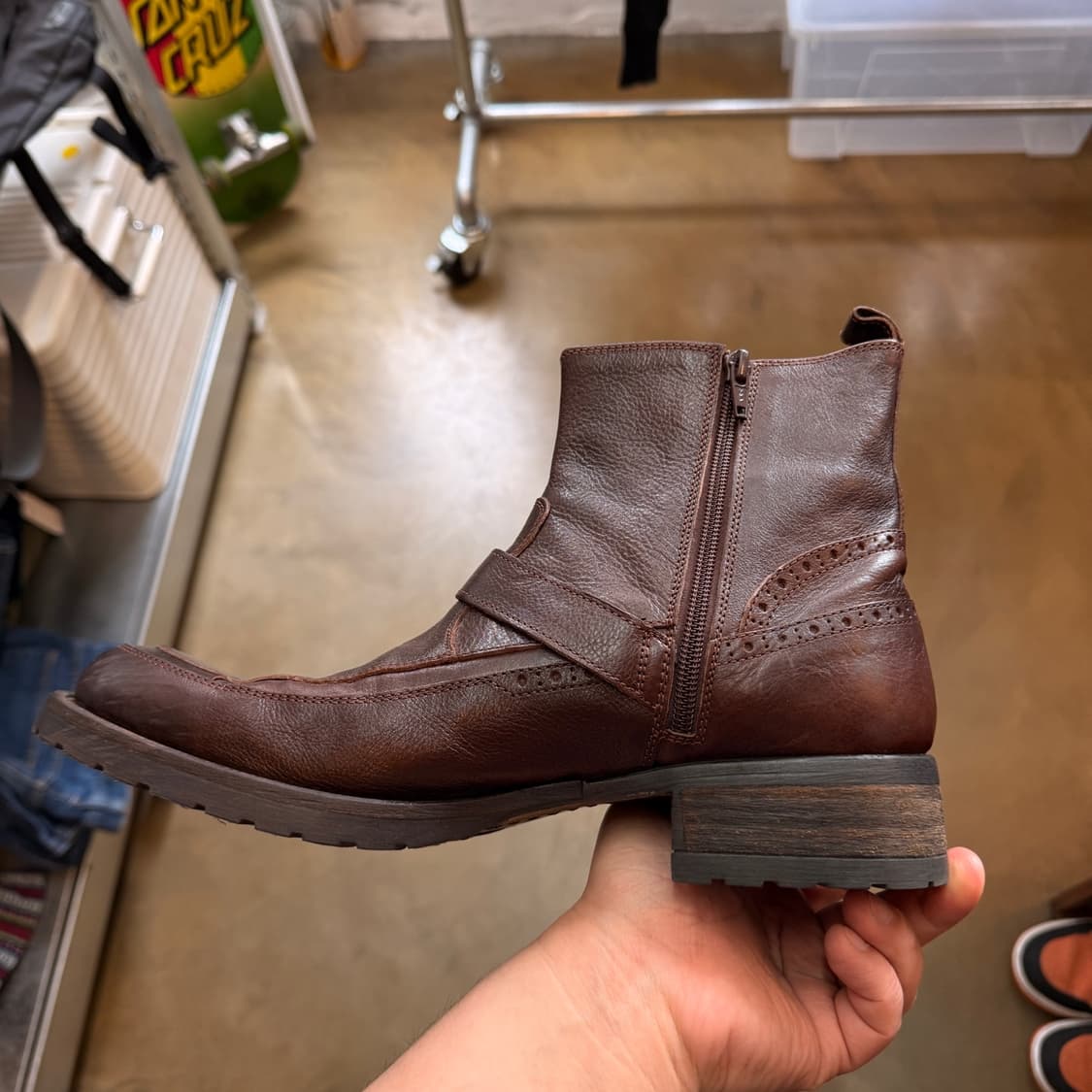 GIAN FRANCO GIOVANNI 버클 일본생산 부츠 상품이미지4