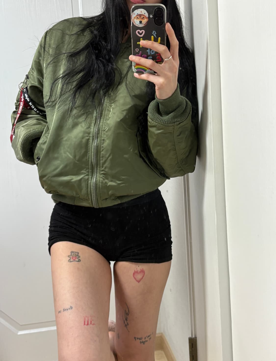 상태굿)알파인더스트리 ma-1 상품이미지3