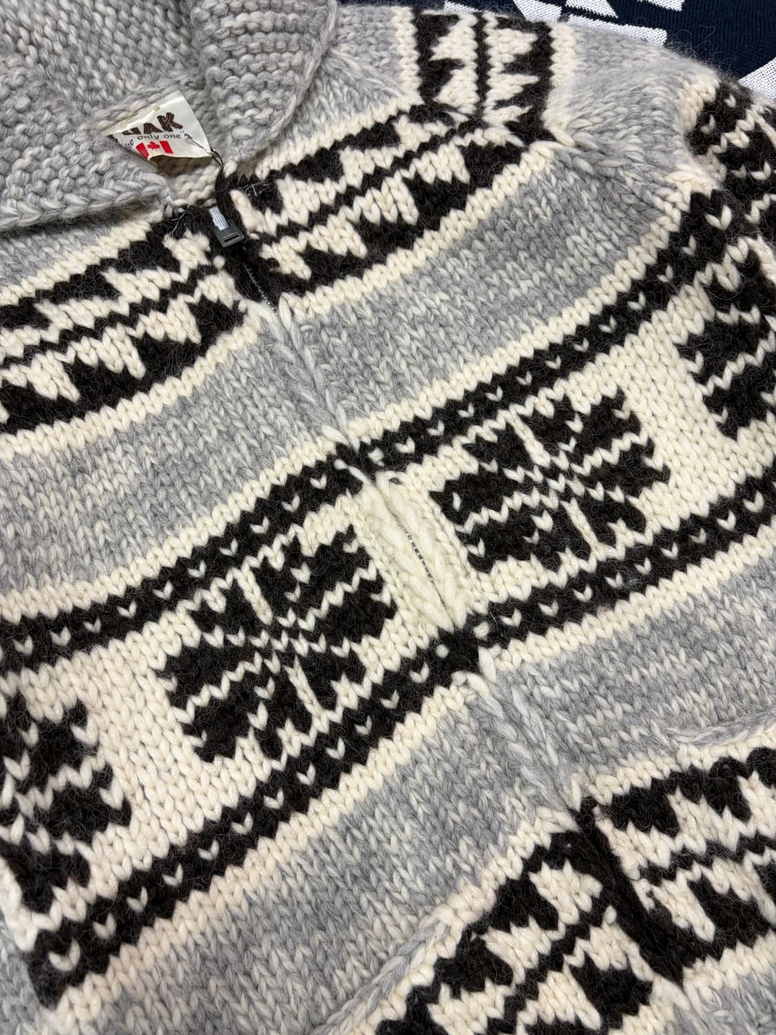 Tuak Cowichan 코위찬 s~m (캐네디언 스웨터) 상품이미지4