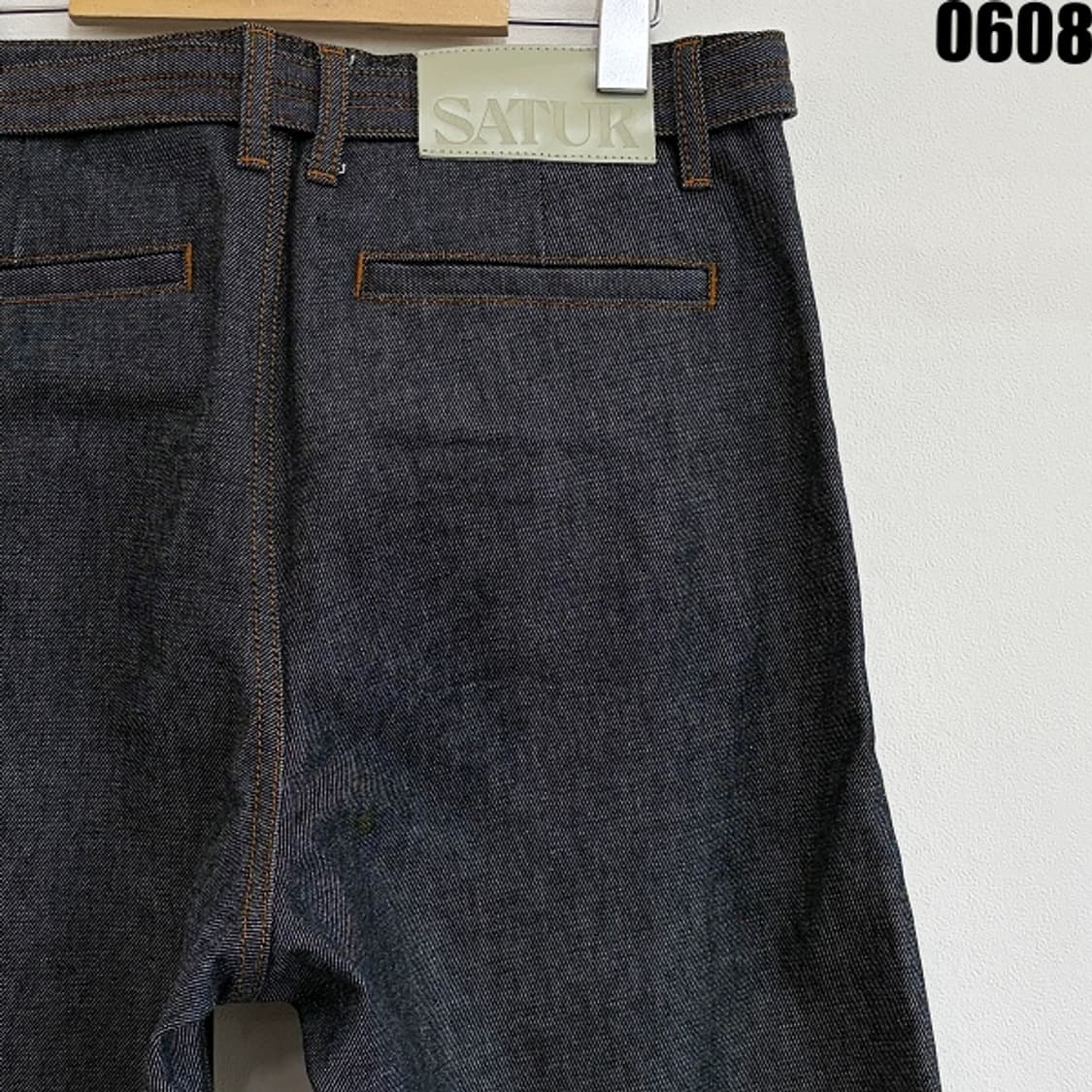 세터 벨트 논페이드 데님 팬츠 M 0608  상품이미지8