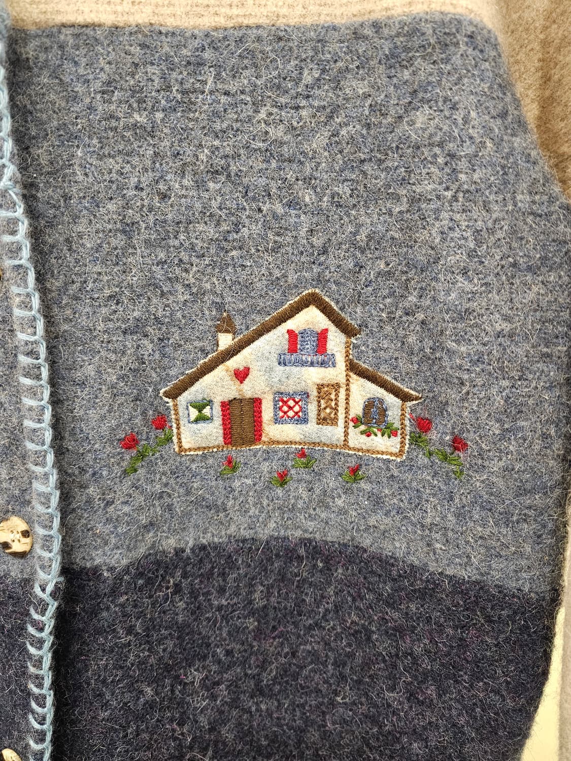 Austria 핸드메이드 울 가디건 상품이미지5